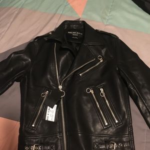 Leather jacket
